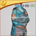 Leopard Printed Long Chiffon French Silk Scarves